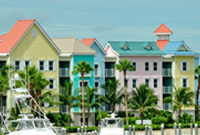 Les nombreux hôtels de Paradise Island