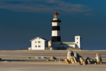 Le phare du port Elizabeth en Afrique du Sud