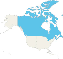 Le Canada de l'est à l'ouest