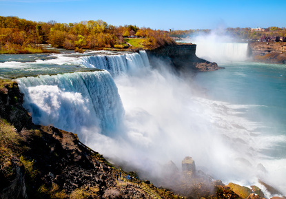 Les chutes du Niagara au Canada