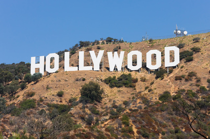 Les célèbres lettres Hollywood