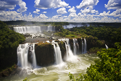Les chutes d'Iguacu au Brésil 