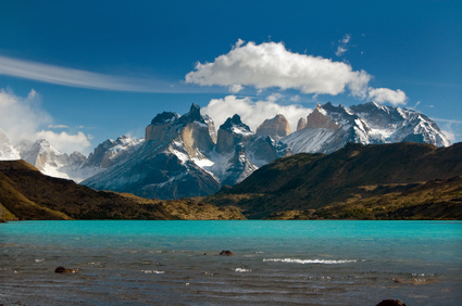 Montagnes de la région de l'Antartique Chilien