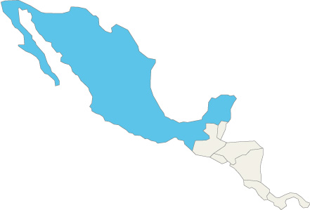 Le Mexique en Amérique du Sud 