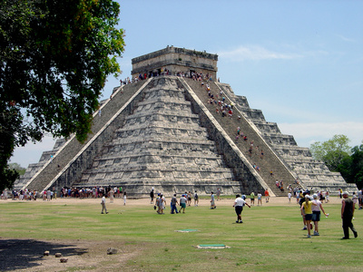 Cité Maya au Mexique en Amérique du Sud