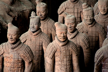 Musée de l'Armée en terre cuite - Xian en Chine 