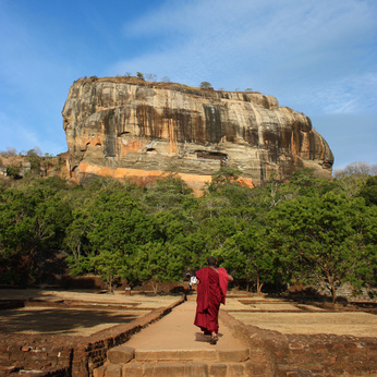 Sigiriya au Sri Lanka n Asie 