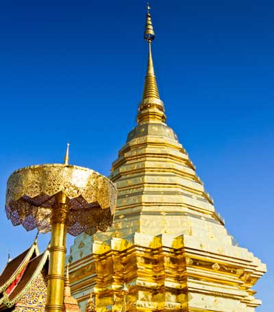 Temple Chiang Mai en Thaïlande