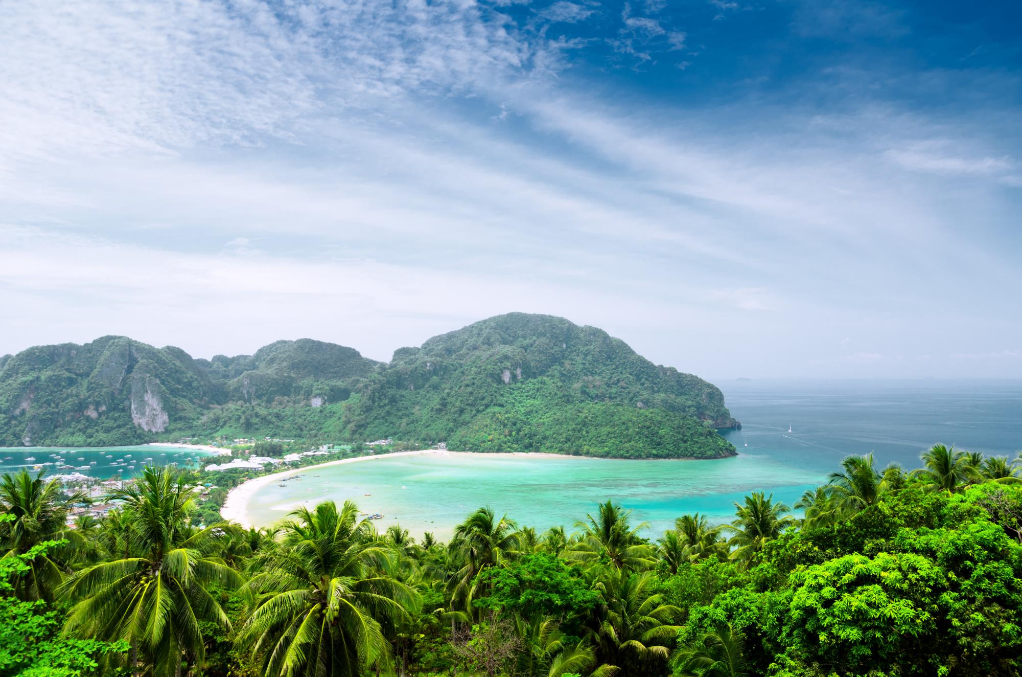 Plage de Koh Phi Phi en Thaïlande