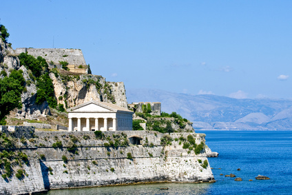 Corfu, île élégante en Grèce