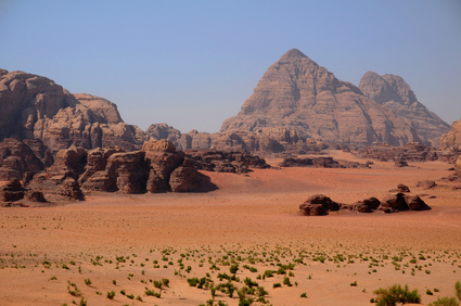 La Vallée Wadi Rum en Jordanie 